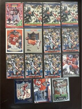 HOF STEVE ATWATER VINTAGE COLLECTION + 1989 PRO SET #492 RC - 15 CARD NM LOT